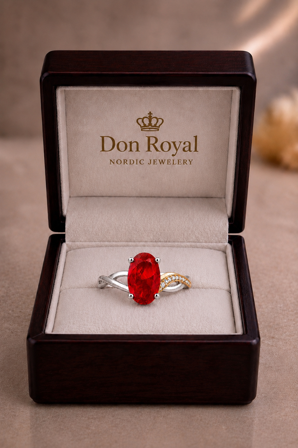 Madeleine Ruby & Diamond Ring