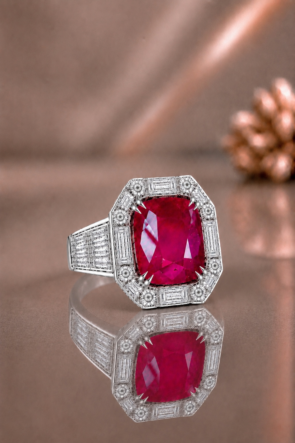 Eleanor Ruby & Diamond Ring