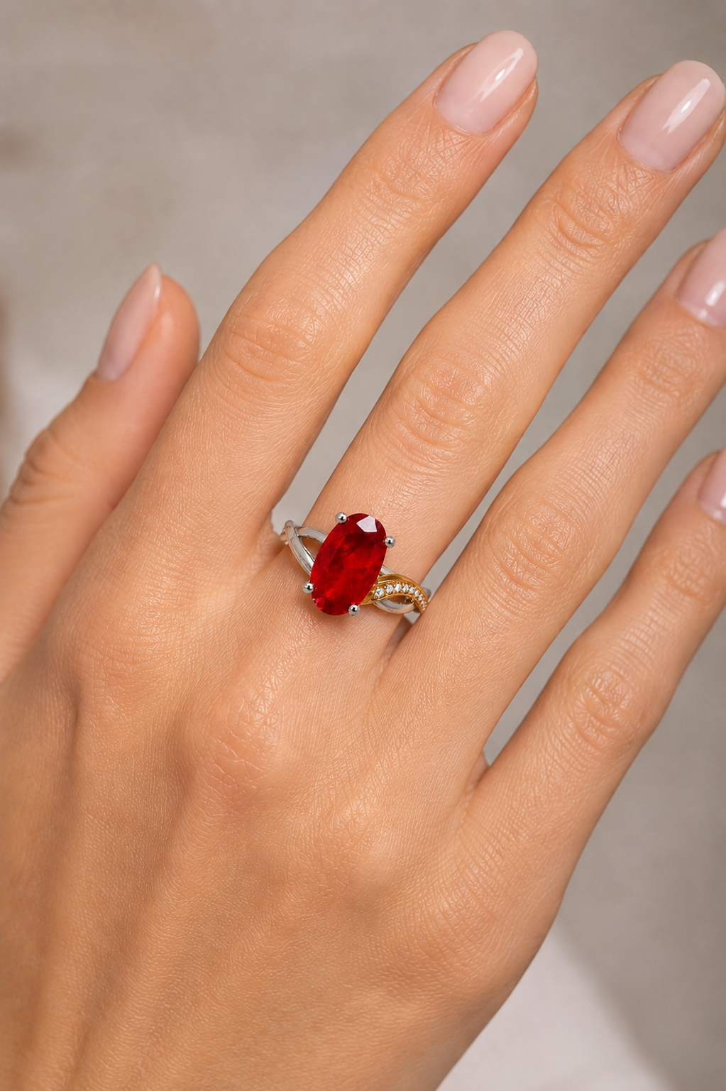 Madeleine Ruby & Diamond Ring