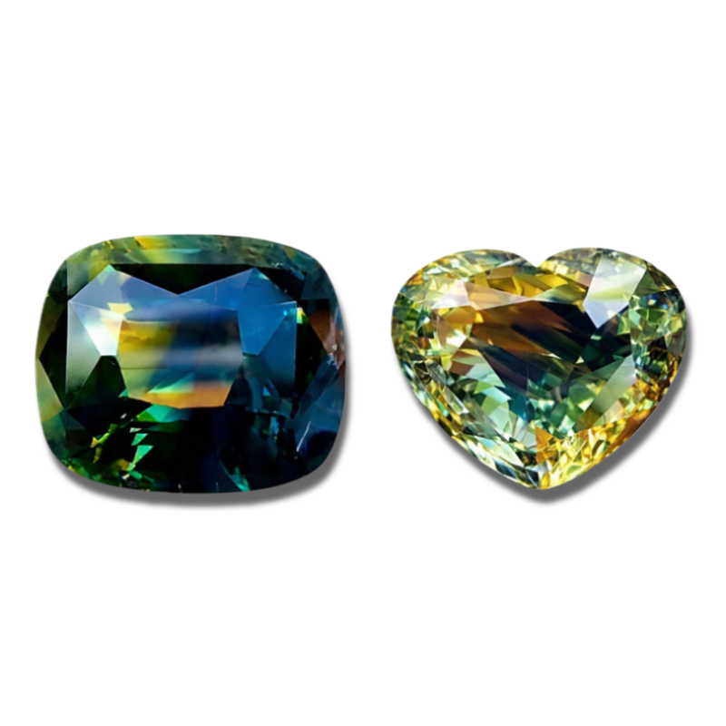 Bicolor Sapphire The Expression of Color Harmony