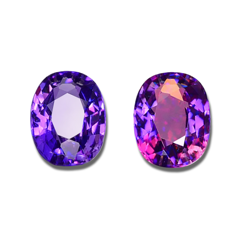 Color Change Sapphire The Expression of Color Transformation