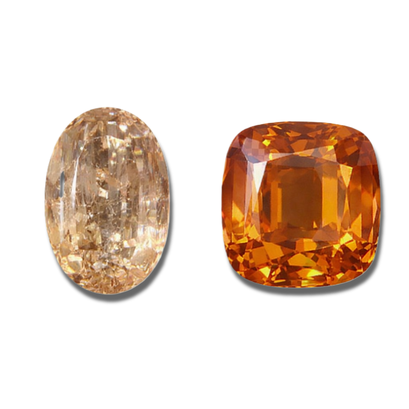 Imperial Topaz The Expression of Golden and Peach Color