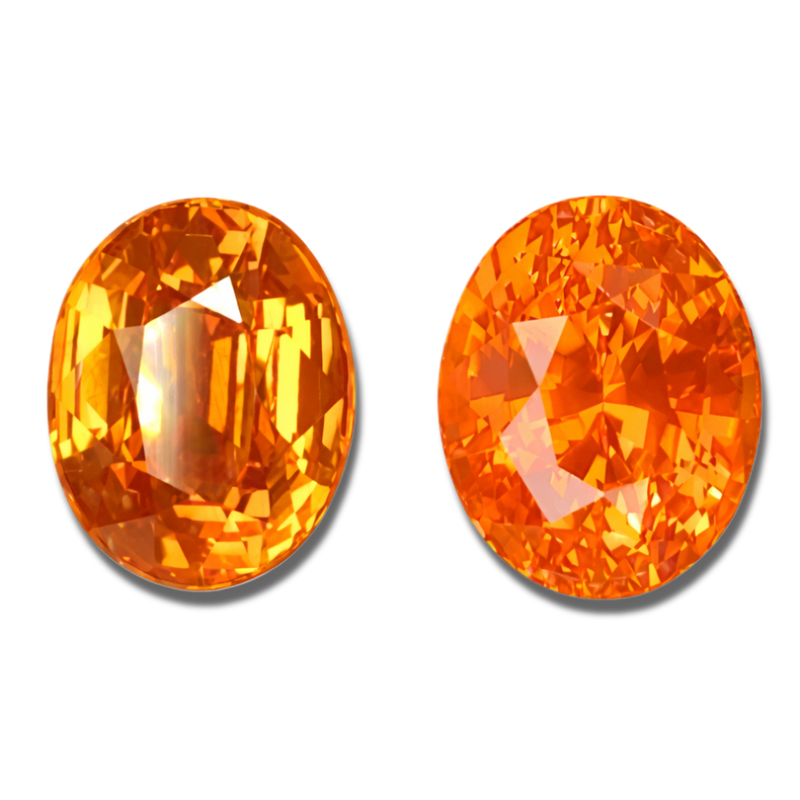 Orange Sapphire The Expression of Warm Color