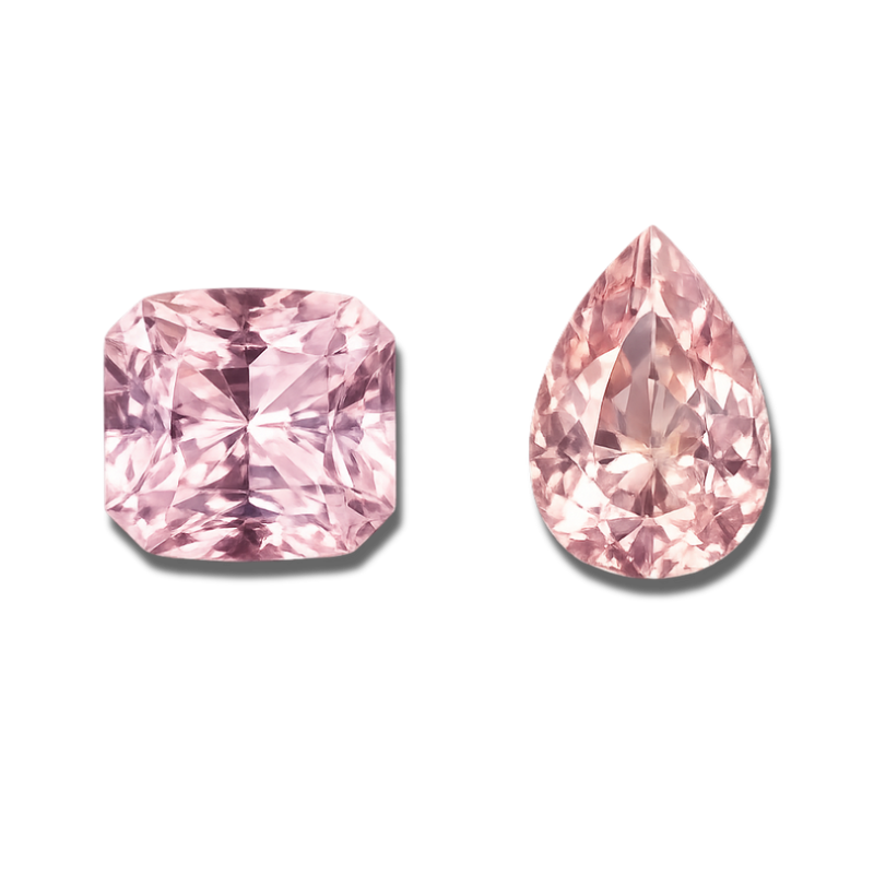 Peach Sapphire The Expression of Soft Color