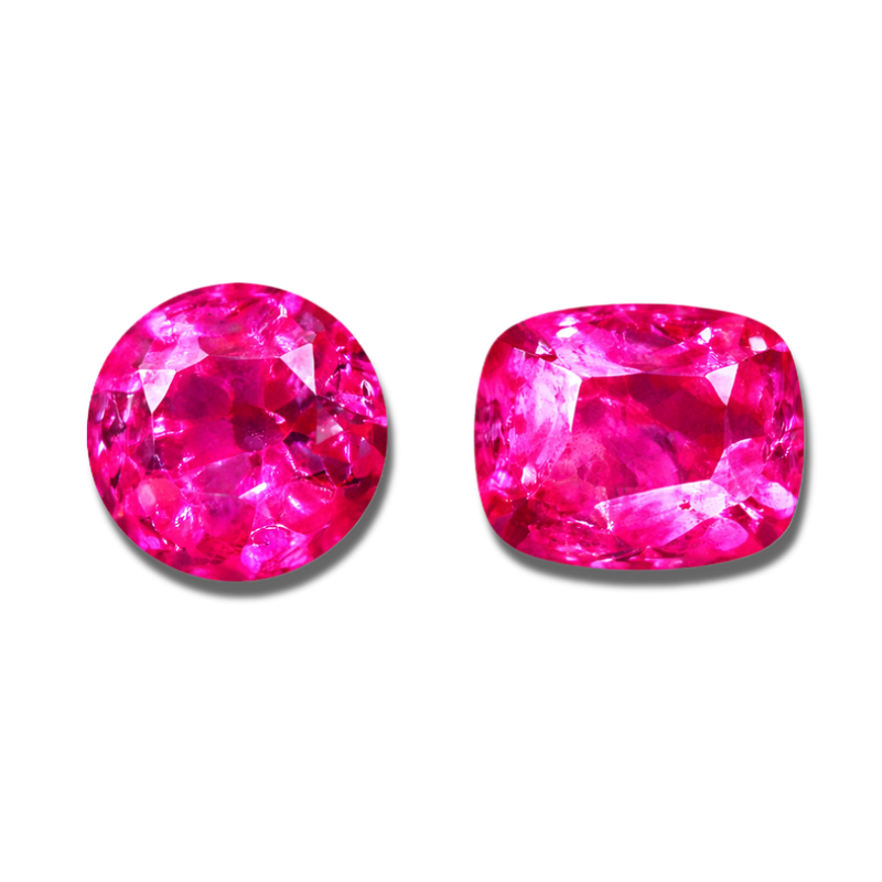 Hot Pink & Neon Pink Spinel The Radiant Flame of Feminine Power