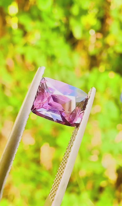 1.91 ct Natural Pinkish Purple Spinel Certified